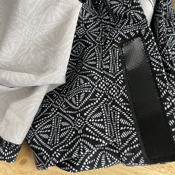 Ripskirt Wrap‎ Skirt Large Black Pearl Batik Printed Polyester Blend NWT SW-1947 - Picture 6 of 10